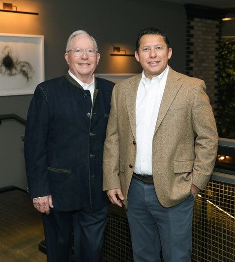 The late Ken Norgan and Jose "Pepe" Conforme, partners for 28 years.